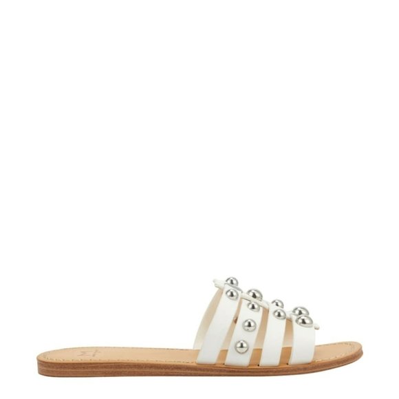 NEW MARC FISHER STUDDED SANDALS - Picture 5 of 8